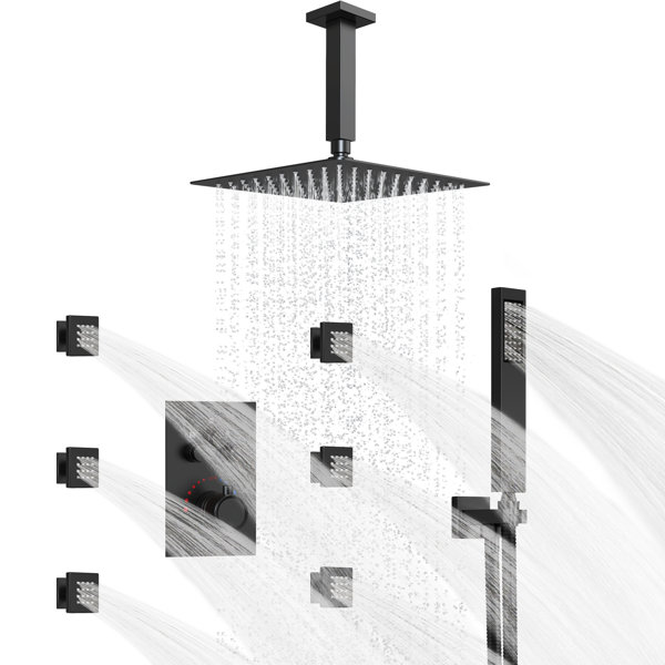 CRANACH Luxury Shower Faucet with Roughin Valve Wayfair